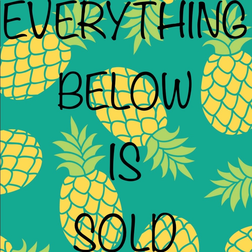 ⭐️EVERYTHING SOLD BELOW⭐️